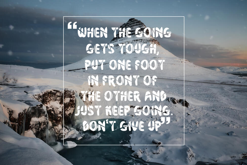 ONE FOOT IN FRONT OF THE OTHER - CHAOS AND PAIN