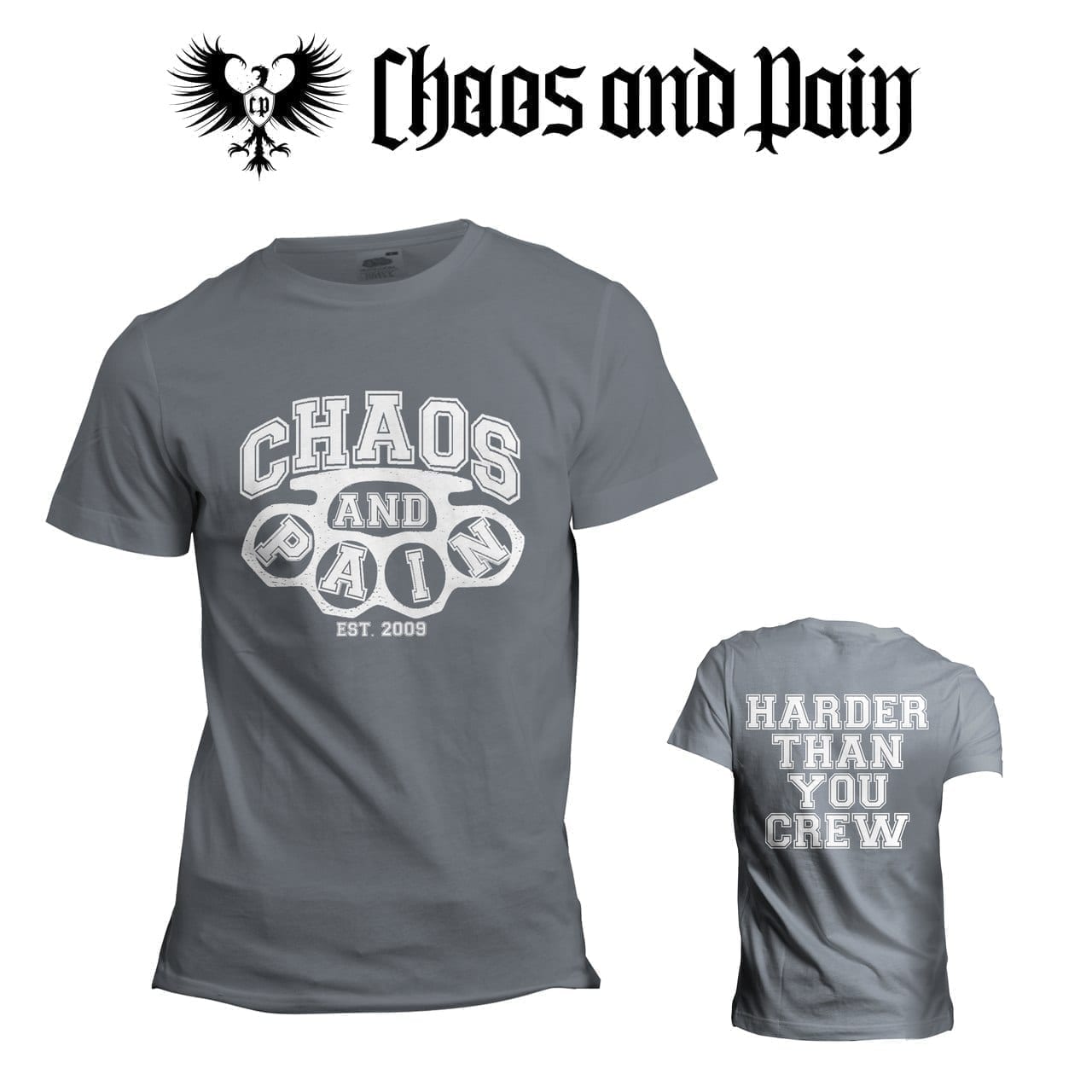 Brass Knuckle Harder Than You Crew Vintage Shirt