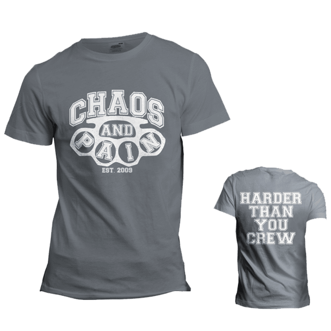 Brass Knuckle Harder Than You Crew Vintage Shirt