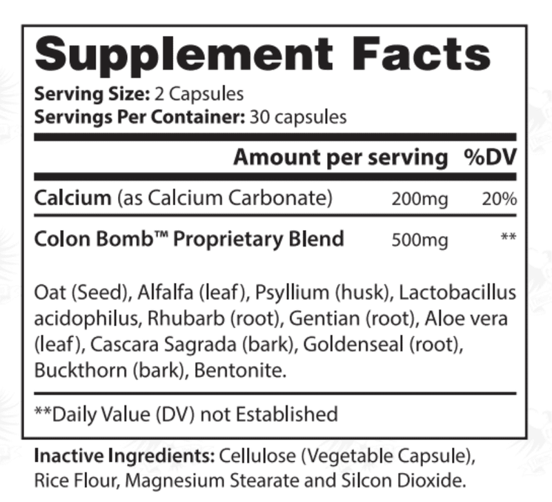 COLON BOMB™ - DIGESTION COMPLEX - Chaos and Pain