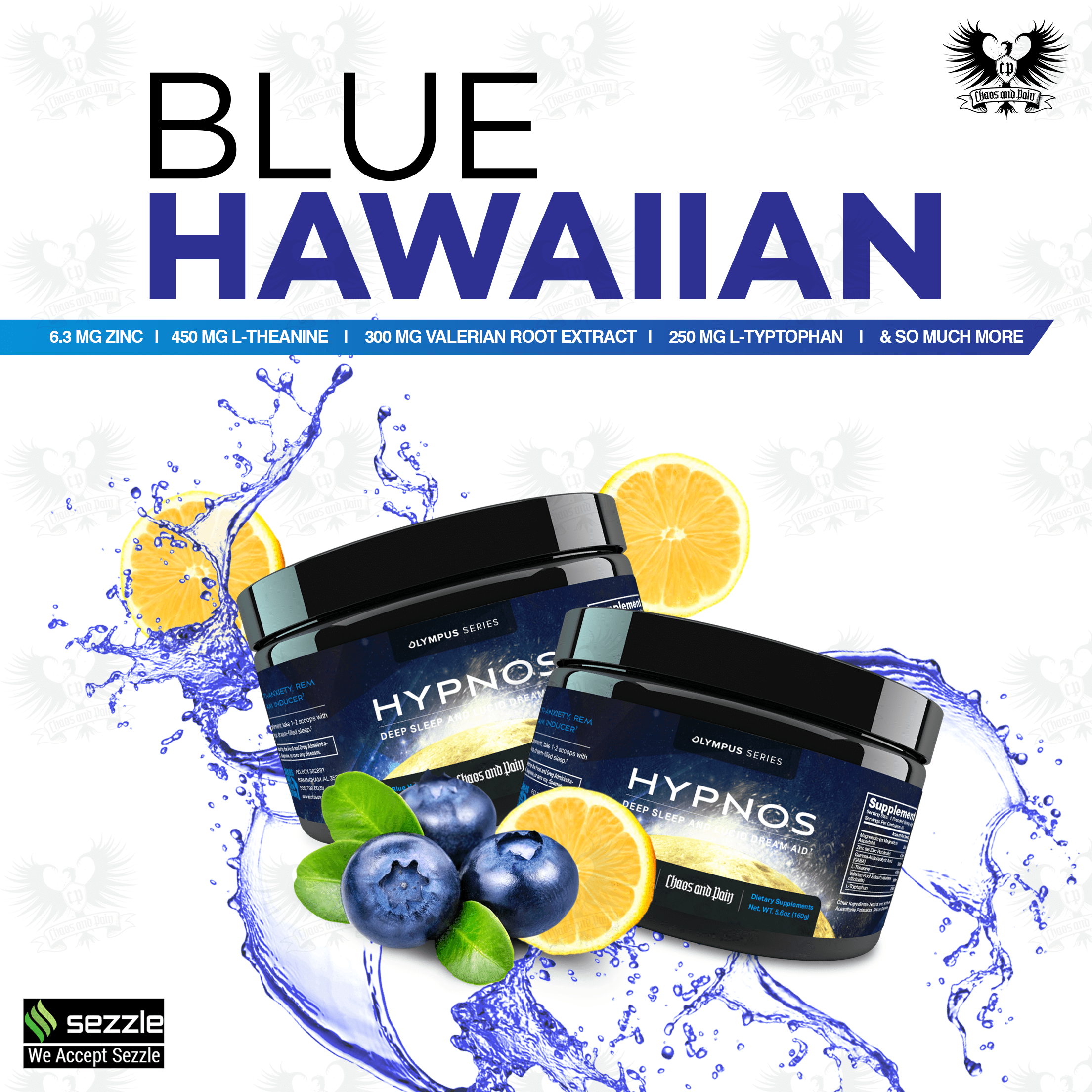 HYPNOS™ blue hawaiian in-page