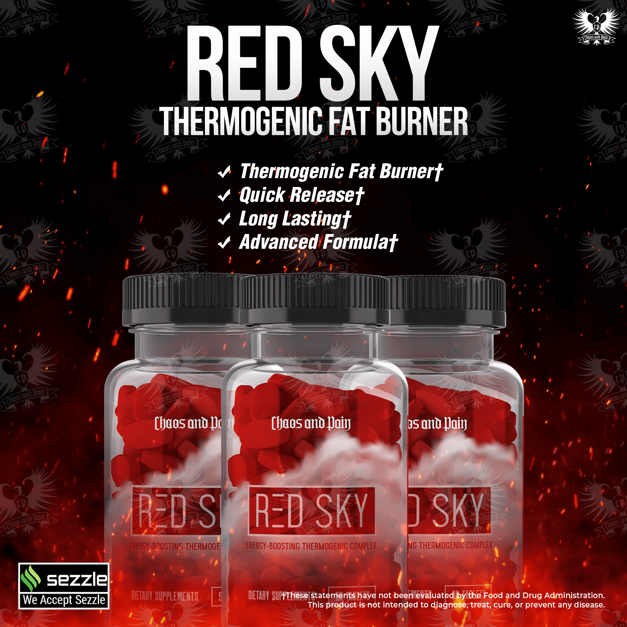 IN PAGE RED SKY™ QUICK RELEASE THERMOGENIC
