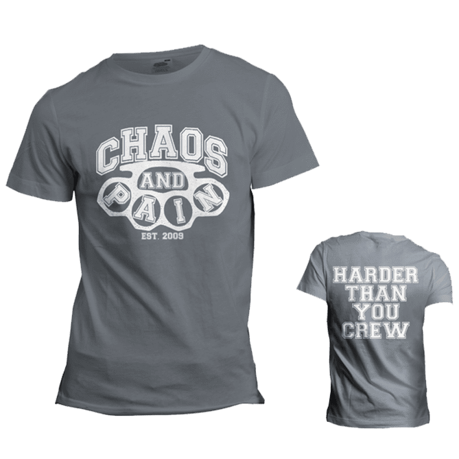 Brass Knuckle Harder Than You Crew Vintage Shirt 